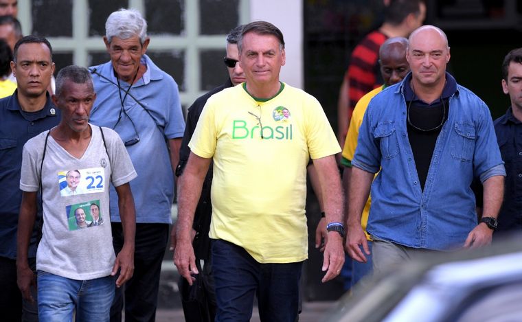 Bolsonaro votó y dijo que tiene