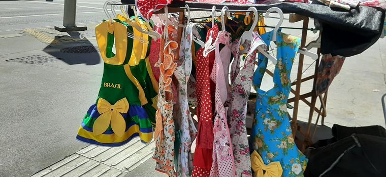 El clima electoral se vive en las calles de San Pablo.