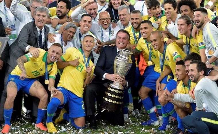 FOTO: Brasil, campeón de América en 2019, va por la Copa del Mundo