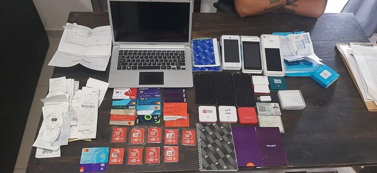 Operativo contra banda que generaba tarjetas de crédito 