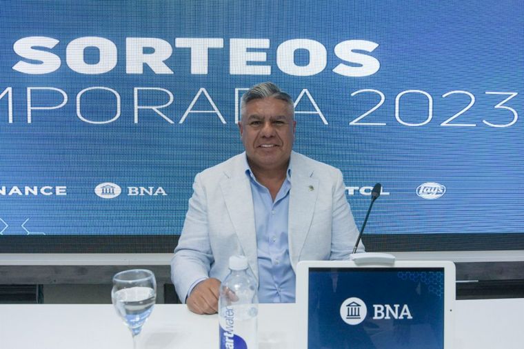 Chiqui Tapia, presidente de la AFA