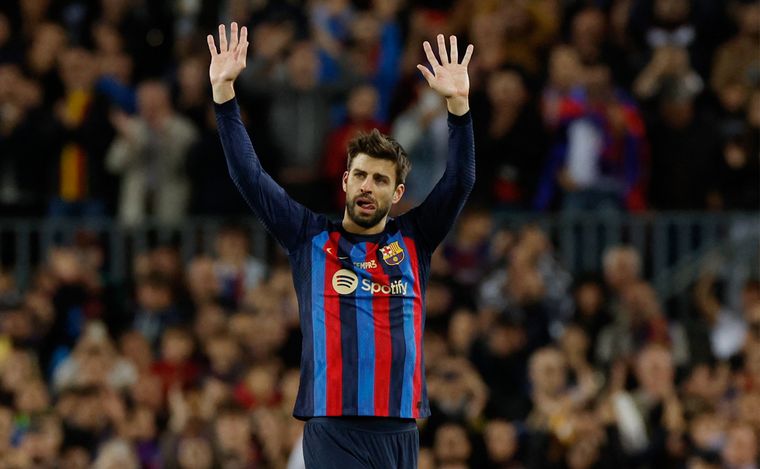 En el último partido de Gerard Piqué, Barcelona venció a Almería.