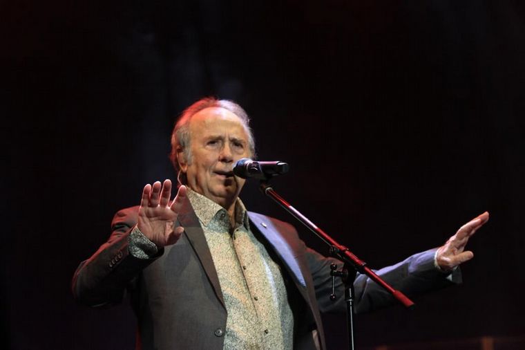 Joan Manuel Serrat, en su último concierto en Córdoba. 