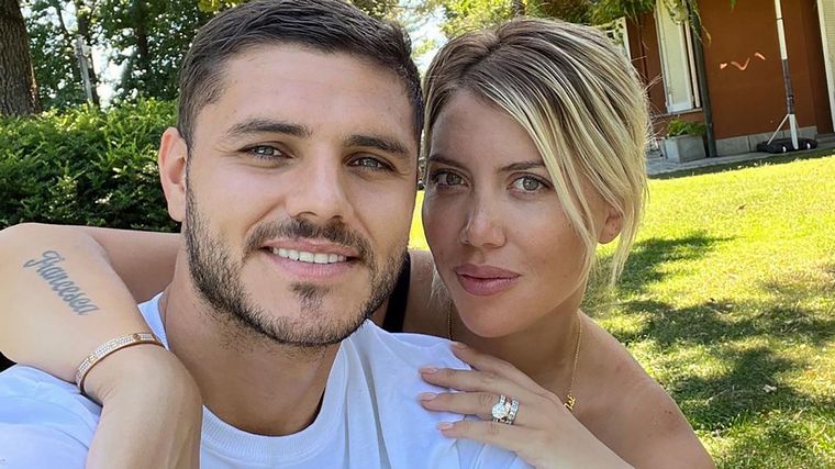 Wanda Nara y Mauro Icardi se mostraron juntos tras hacerse público su divorcio