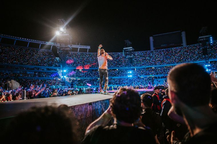 FOTO: Las sorpresas en el último show de Coldplay en Argentina