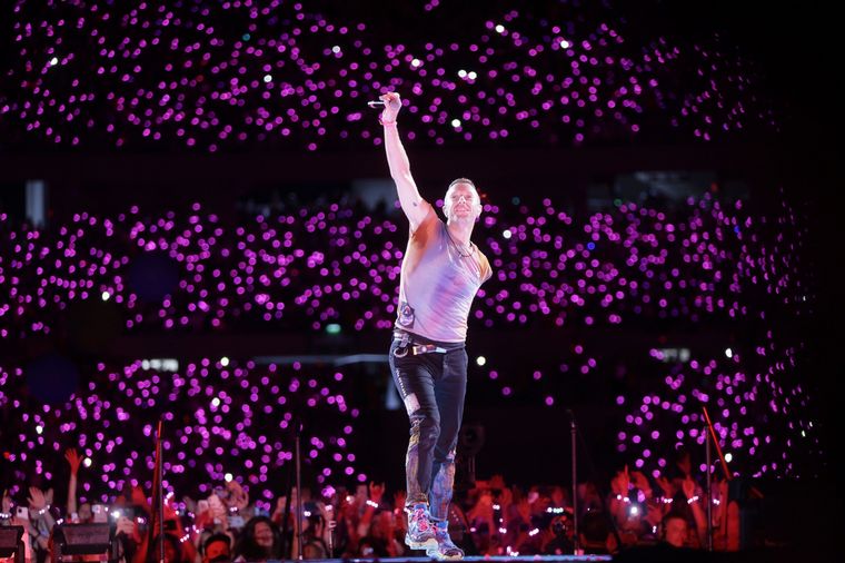 FOTO: Las sorpresas en el último show de Coldplay en Argentina