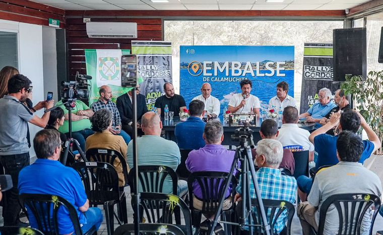 El Rally de Embalse fué presentadio hoy.