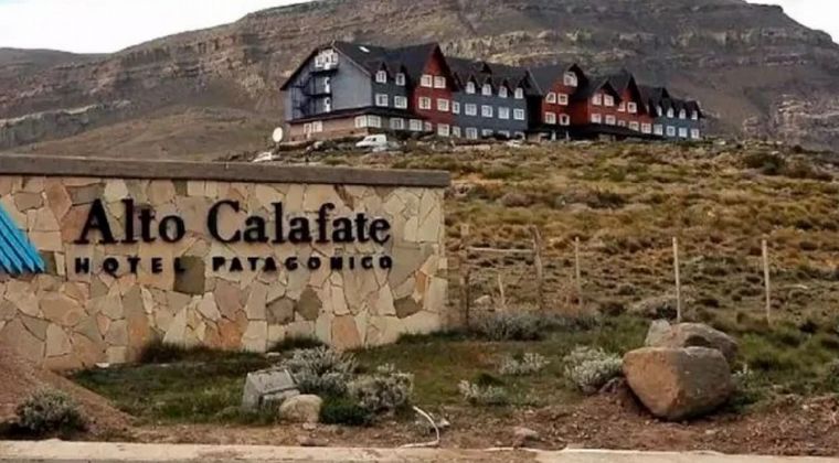 FOTO: Alto Calafate, uno de los hoteles de la empresa Hotesur, de la familia Kirchner. 