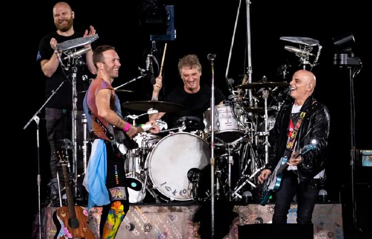 FOTO: Diversidad conversó con Charly Alberti tras el show de Coldplay