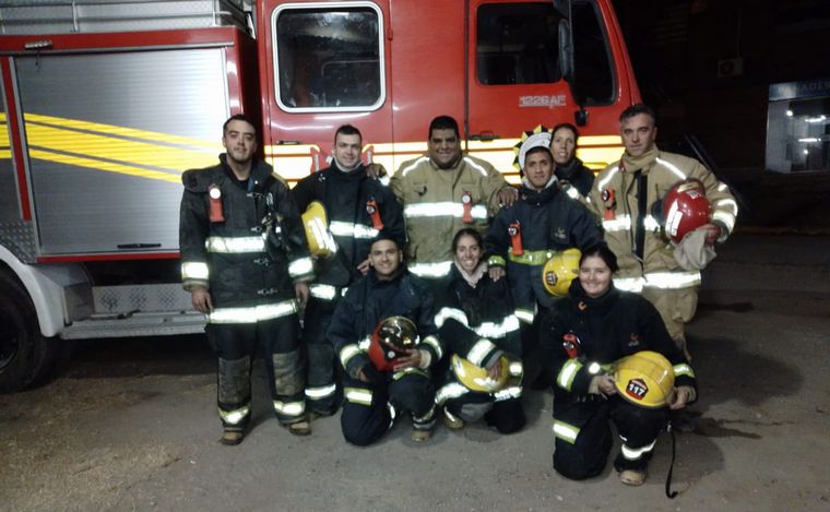 Guillermo, un bombero que contagió su pasión a toda su familia.