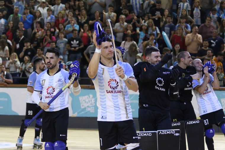 FOTO: Argentina es finalista en el Mundial de hockey sobre patines (Foto: WSG)