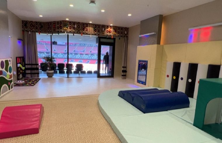 FOTO: Cómo son las salas sensoriales que habrá en los estadios de Qatar 