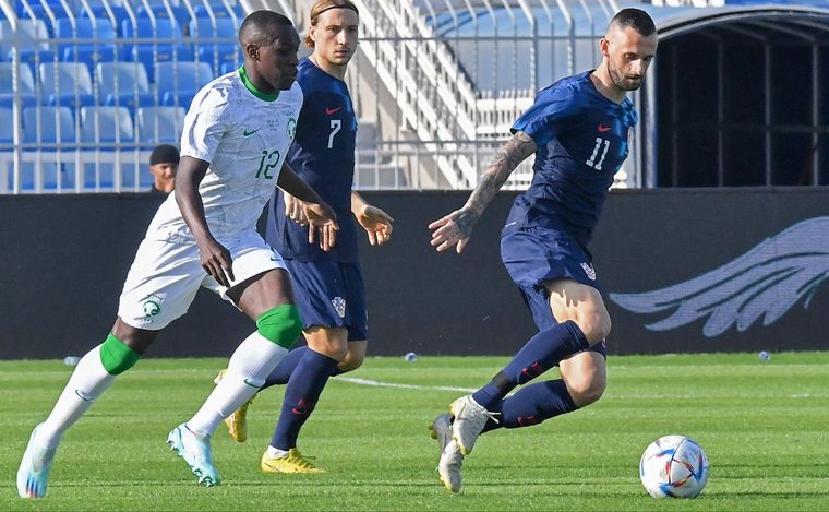 Arabia Saudita, rival de Argentina, perdió 1-0 ante Croacia (Foto: @ahsokathanoss).