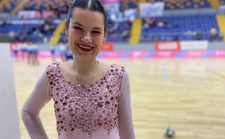 Manuela Ríos, patinadora de Bell Ville (Fotos: Gentileza de Manuela Ríos)