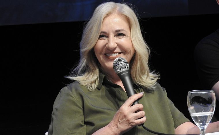 Morán dijo que está muy feliz de filmar en Córdoba.