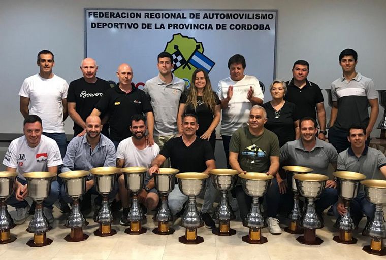 Campeones de Rally Cordobés 2017/18 ya tienen sus Copas de la FRAD.