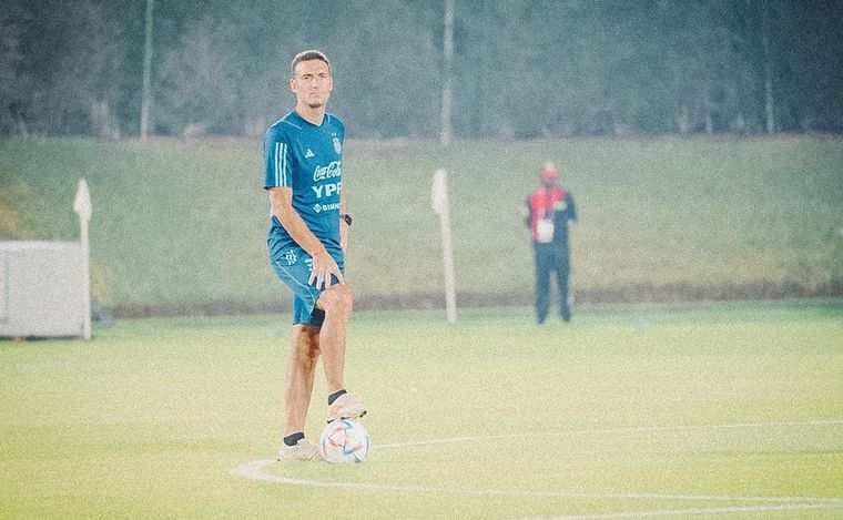 La Selección entrenó a puertas abiertas.