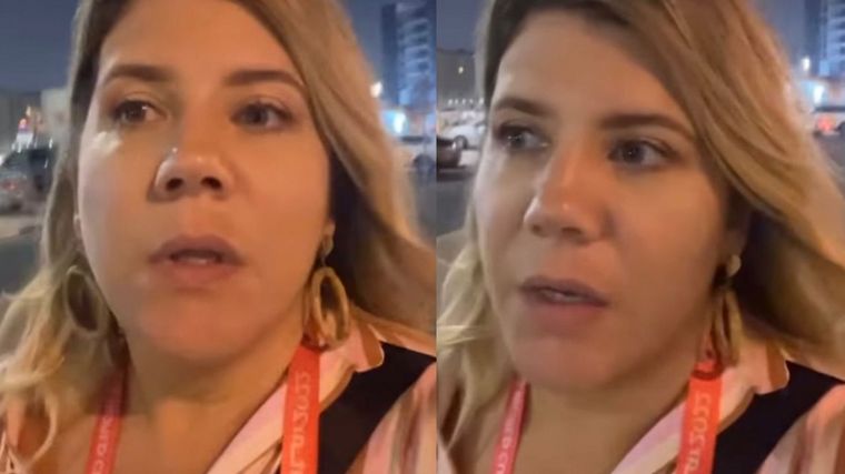 Dominique Metzger sufrió el robo de su billetera en Qatar (Foto: Exitoina)