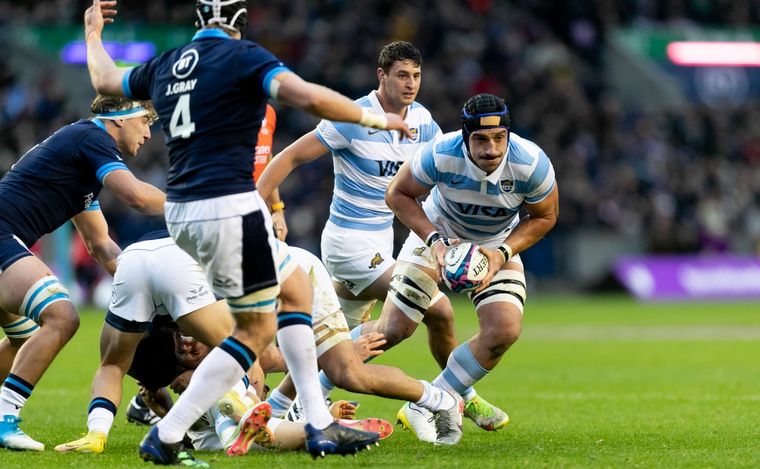 Los Pumas perdieron 52-29 ante Escocia en Edimburgo (Foto: @lospumas).