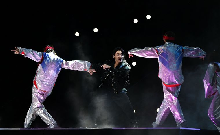 Todo el color de la ceremonia inaugural en el Al Bayt Stadium, en fotos.