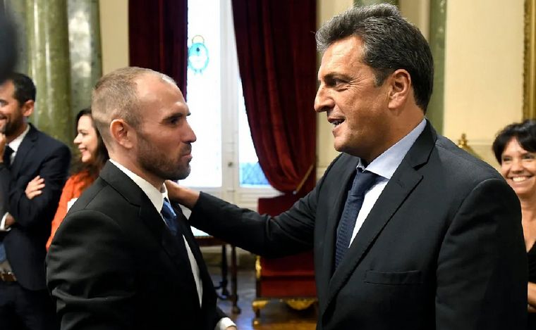 Massa criticó a Guzmán por el acuerdo con el FMI. (Foto: La Nación/FdT)