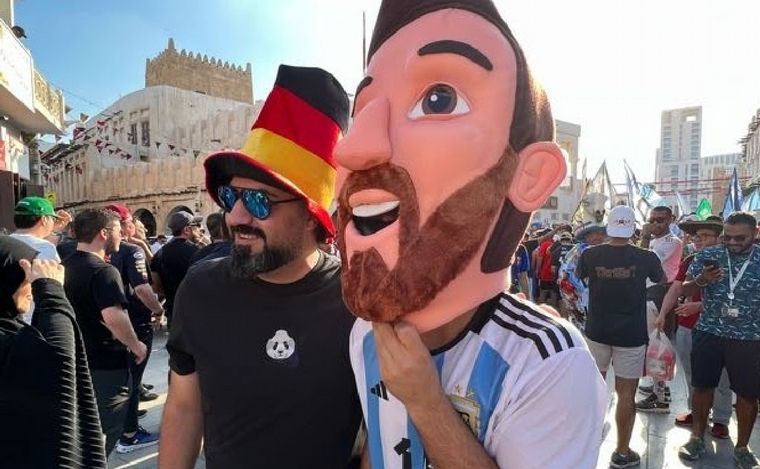 El banderazo argentino en Doha por dentro