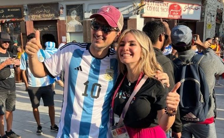 El banderazo argentino en Doha por dentro