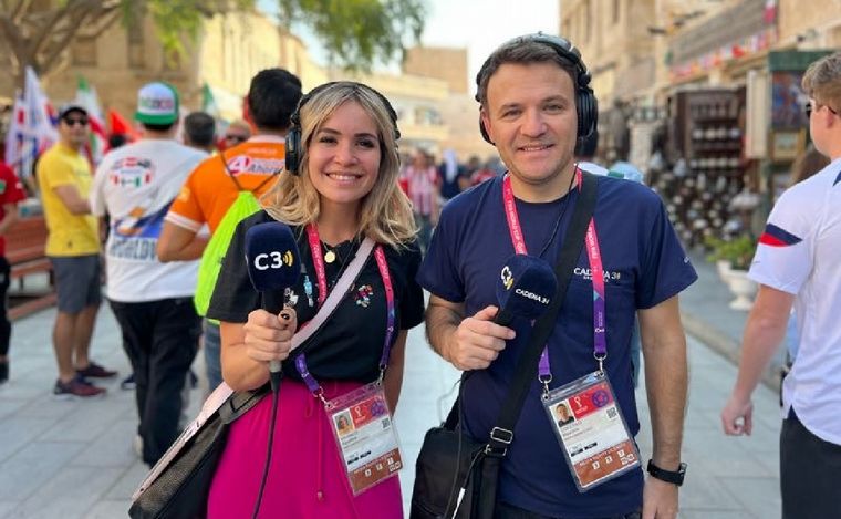 El banderazo argentino en Doha por dentro