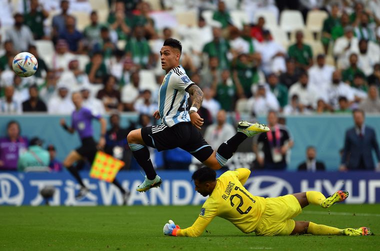 Lautaro Martínez - Argentina vs Arabia Saudita