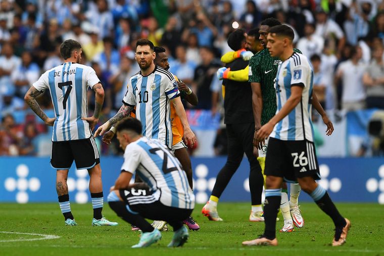 FOTO: Derrota Argentina