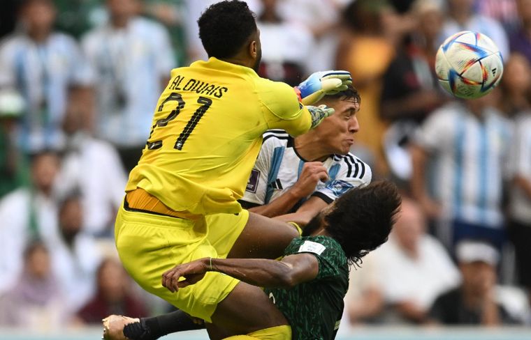 FOTO: Argentina cayó ante Arabia Saudita en el estadio Lusail