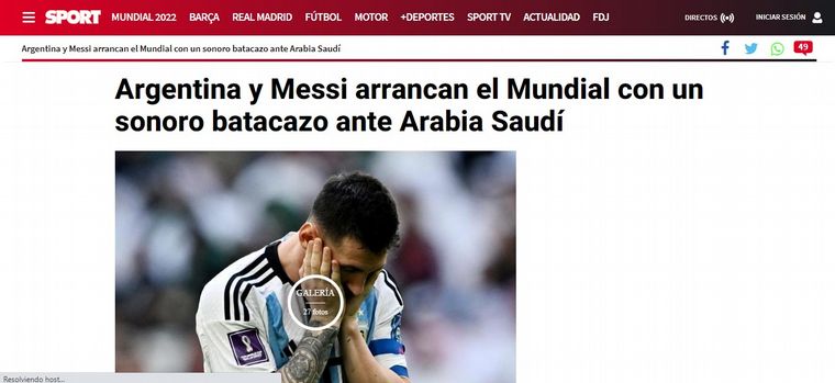 Los medios del mundo hablan del 