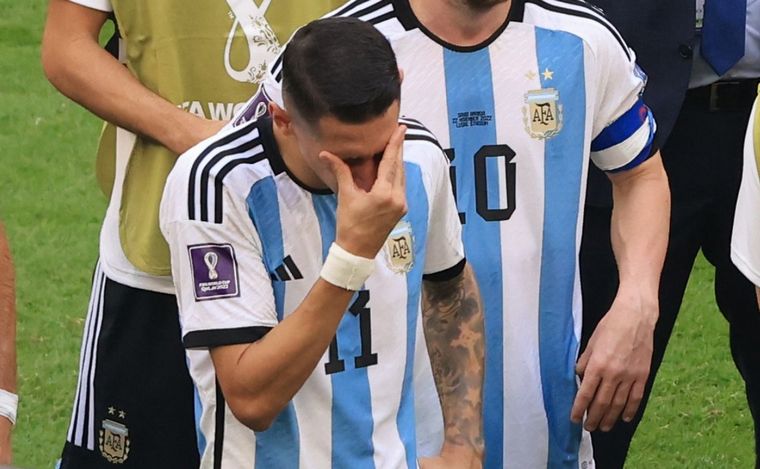 Di María: “Ya está, hay que pensar en lo que viene porque este partido ya terminó