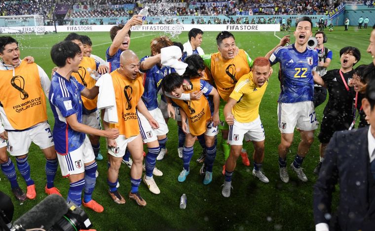 FOTO: Otro batacazo mundial: histórico triunfo de Japón frente a Alemania.