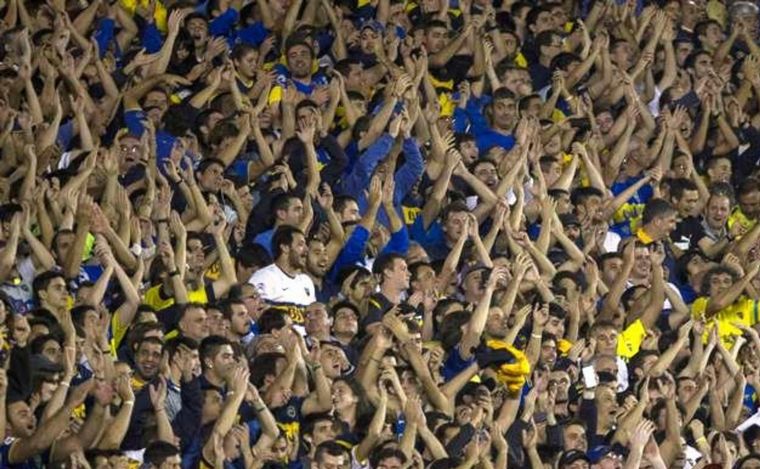 Los incidentes sucedieron en las tribunas de la Bombonera