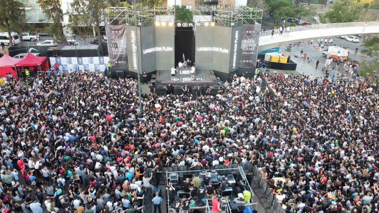AUDIO: Paulo Londra presentó su nuevo álbum ante una multitud en el Parque de las Tejas