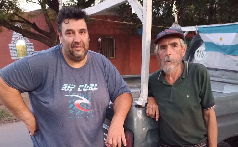 Juancito es cartonero en zona sur de Rosario y sufrió el robo de sus pertenencias.