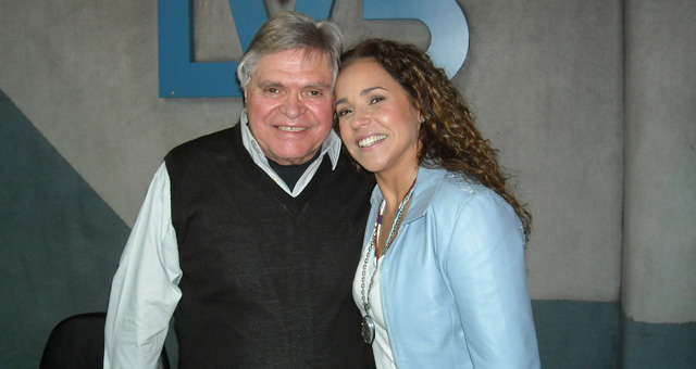 Daniela Mercury no dudó en bailar un ''cuartetazo'' con Rony