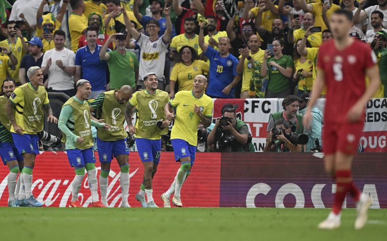 AUDIO: 2° Gol de Brasil a Serbia (Richarlison)
