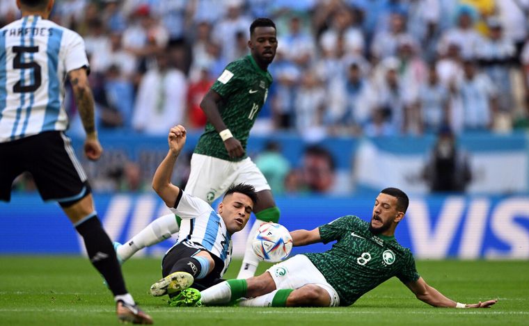 FOTO: Arabia Saudita, el equipo más violento de lo que va de la Copa
