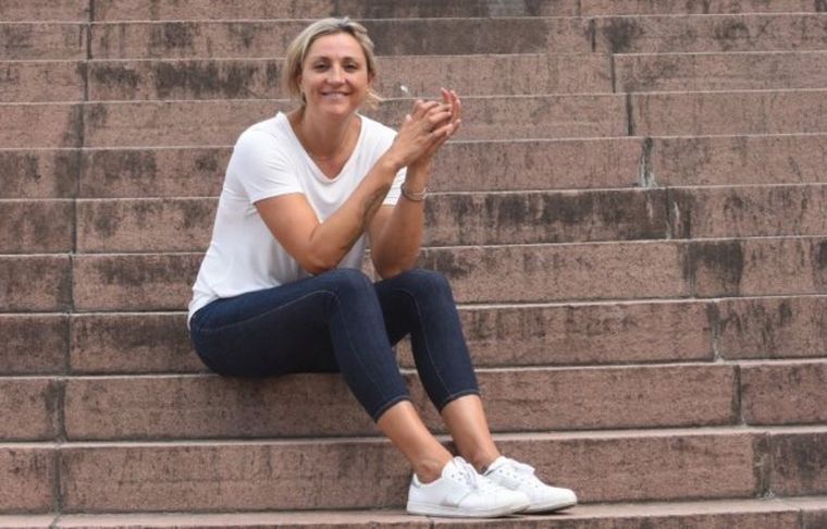 Protagonista. Carolina Costagrande volvió a su lugar en el mundo: El Trébol.