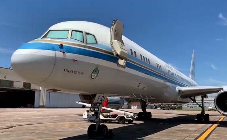 El Tango 01 bautizado “Virgen de Luján” que Menem adquirió en 1992 (Foto: Infobae)