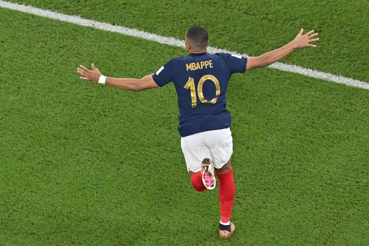 Mbappé, la figura del triunfo francés.