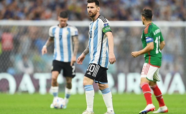 Argentina se mide ante México por la segunda fecha del Mundial (Foto: @Argentina).