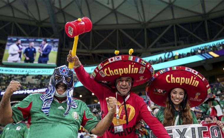 Las mejores imágenes del partido de Argentina ante México.