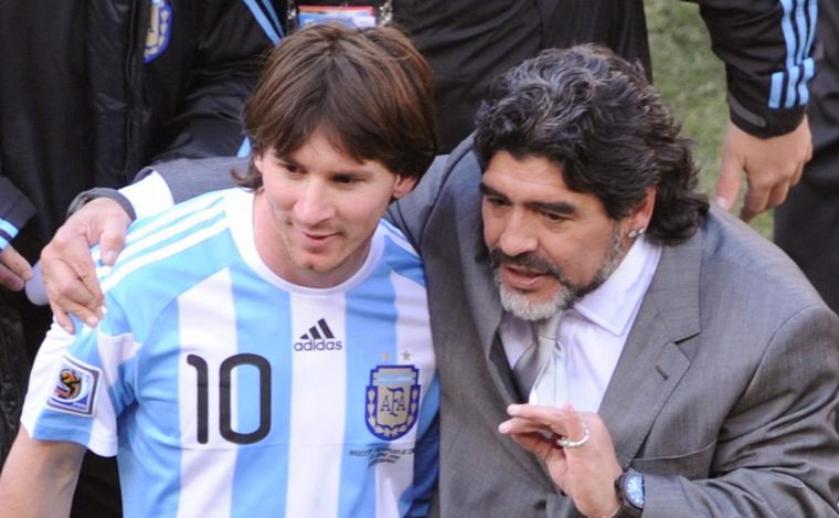 FOTO: Lionel Messi igualó a Maradona en cantidad de goles en un Mundial.