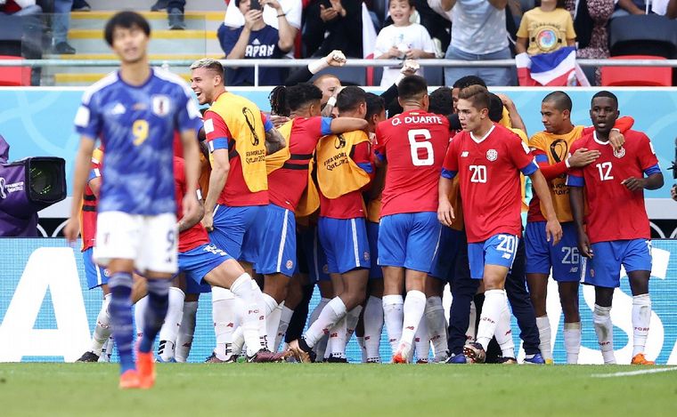 FOTO: Costa Rica venció 1-0 a Japón y se permite soñar en el Mundial. (Foto: @SportsCenter)