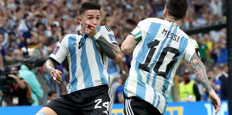 La conmovedora carta de Enzo Fernández a Messi cuando renunció a la Selección