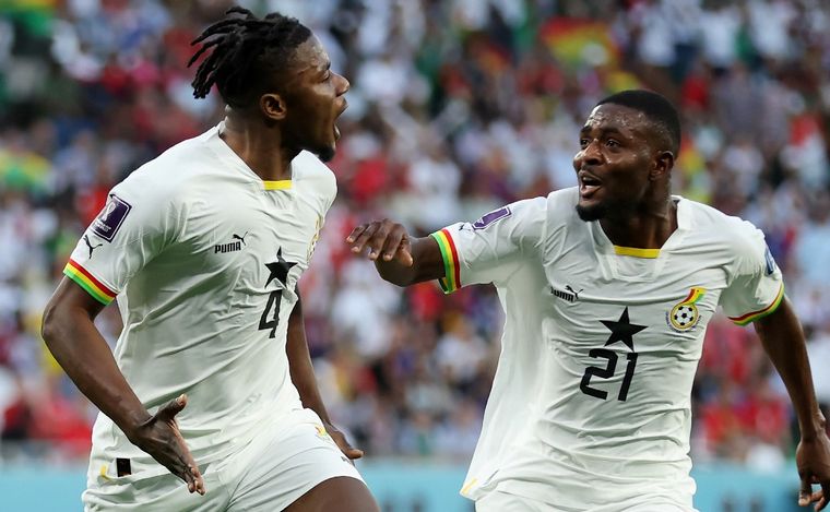 FOTO: Ghana se impuso 3 a 2 en un partidazo ante Corea del Sur (Foto: @FIFAWorldCup).