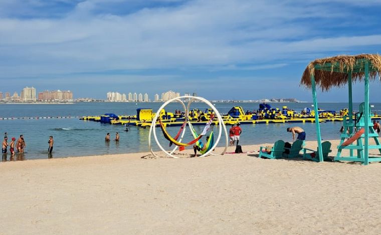 FOTO: Parador B12 Beach, en Doha.